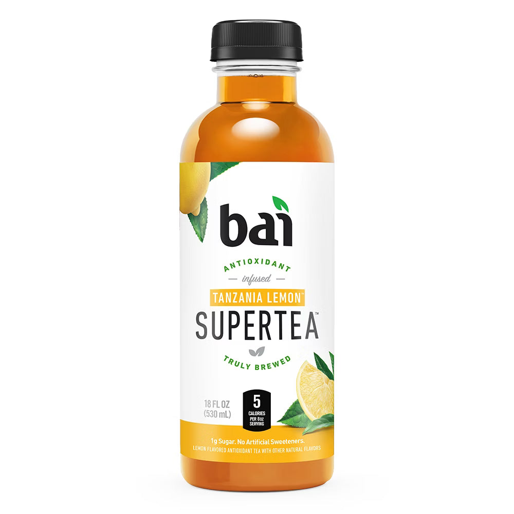 Bai Supertea - Tanzania Lemon, 18oz