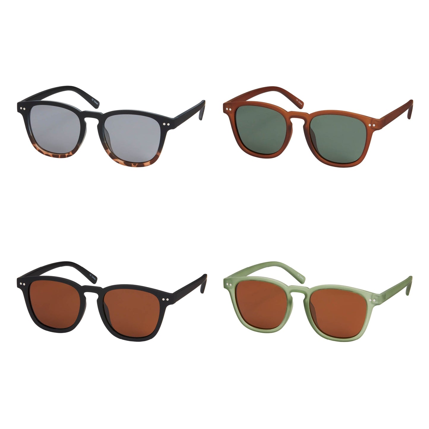 Soft Square Keyhole Assorted Colors
