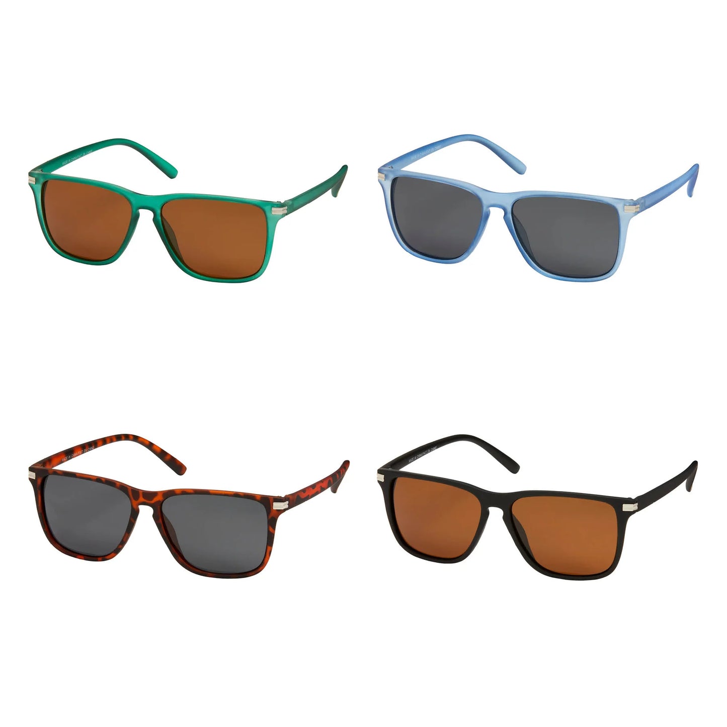 Soft Square Keyhole Assorted Colors