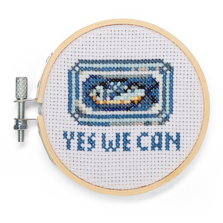 Sardine Mini Cross Stitch Embroidery Kit