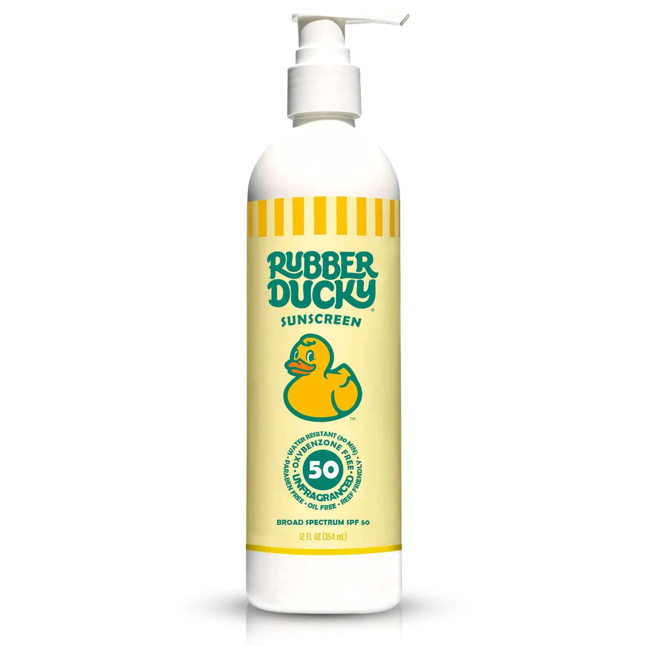 SPF 50 Sunscreen Lotion Pump Bottle, 12 oz.