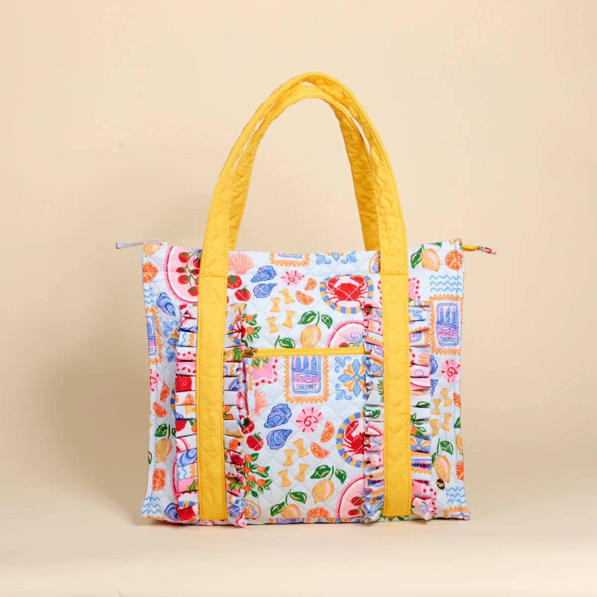 The Everyday Quilted Tote Bag- Ciao Bella