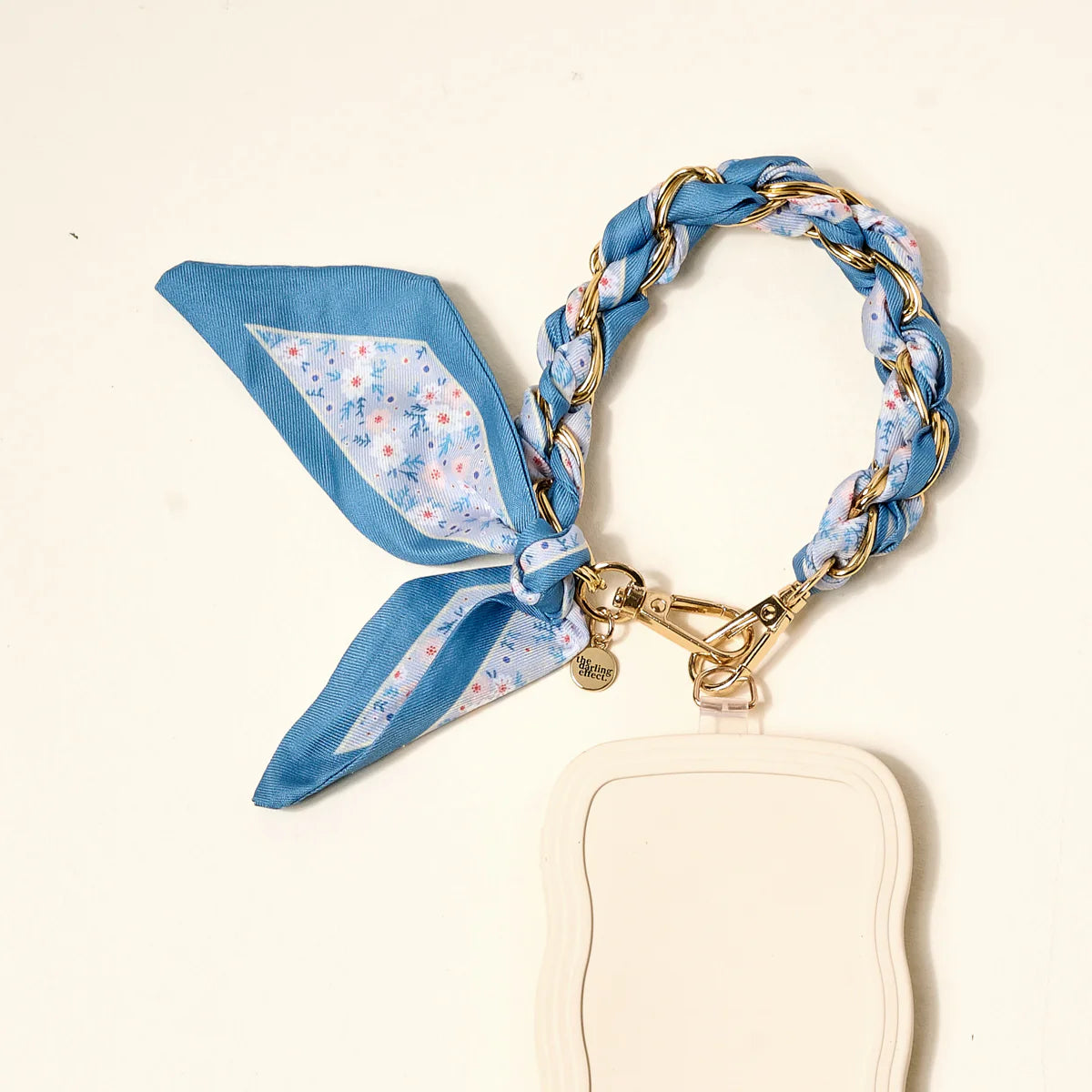 Call Me Later Phone Scarf - Forget Me Not