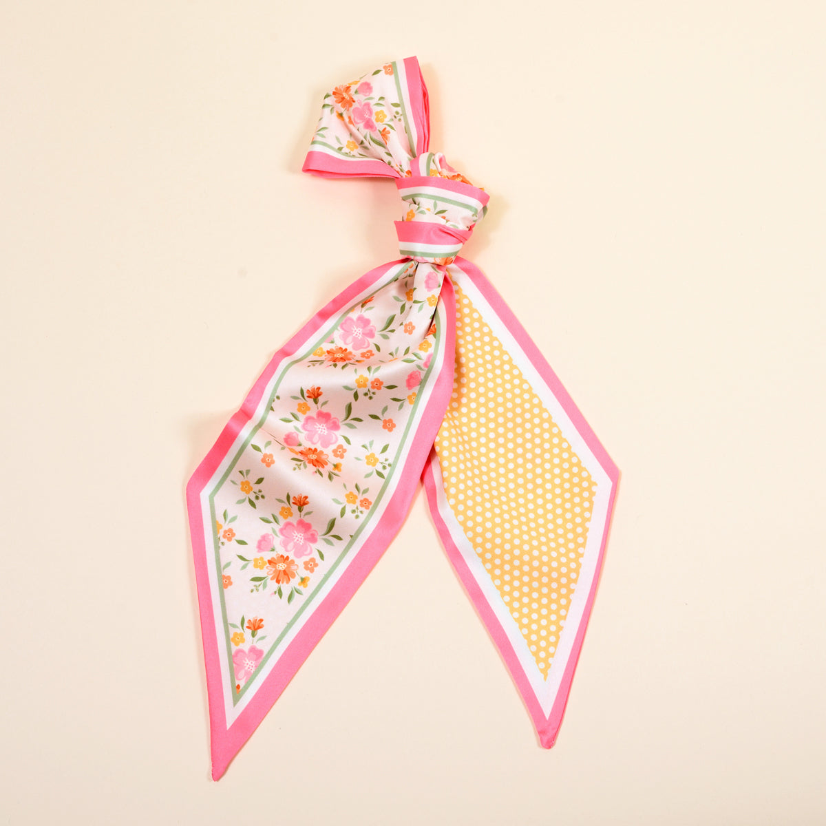 Twirl & Tie Scarf Accessory-Endless Daydream Cream