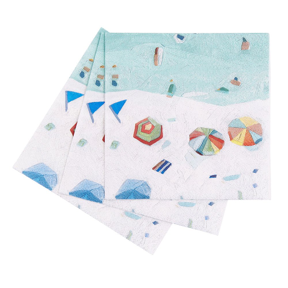 Beach Vista Paper Cocktail Napkins Pack of 25