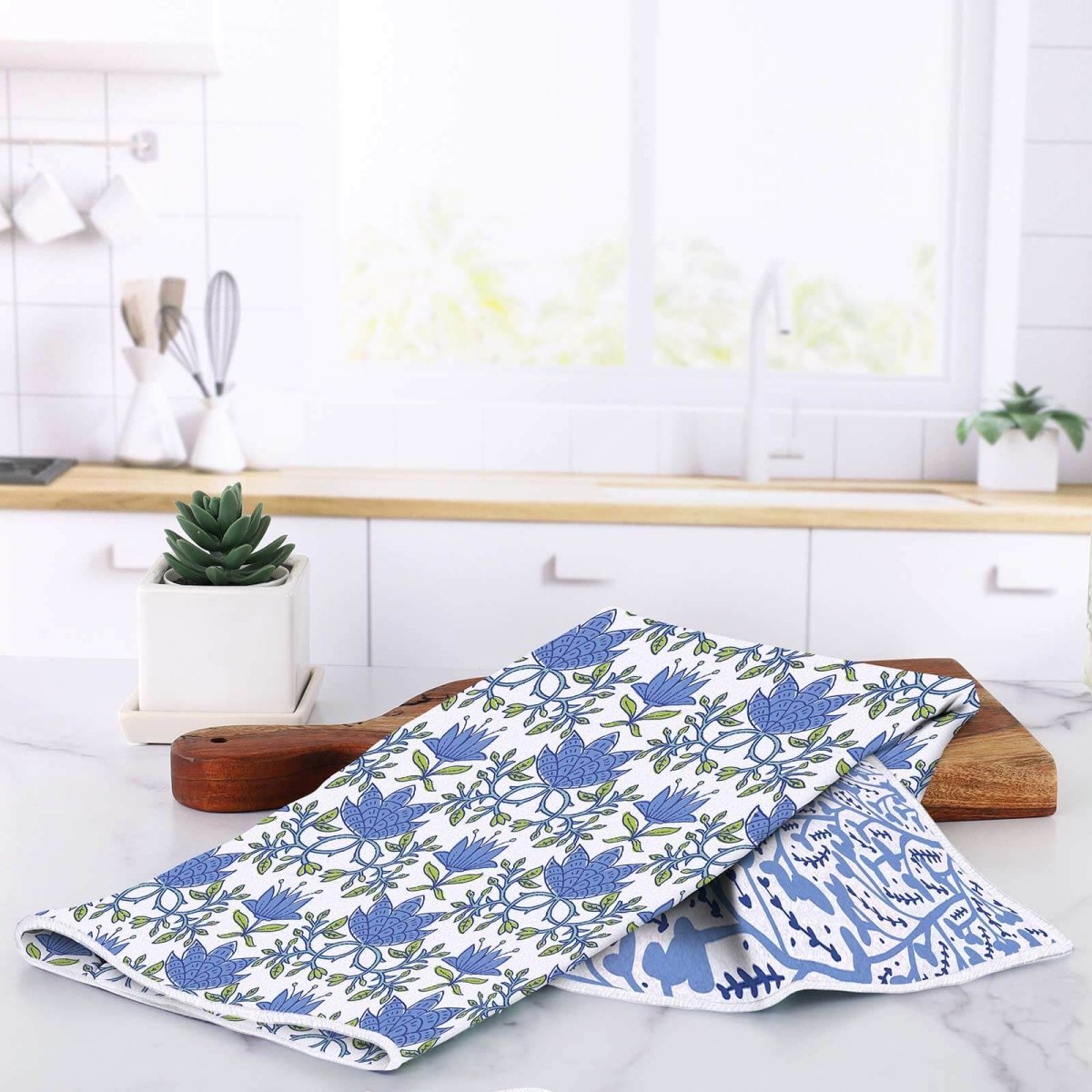 Tilley Blue Eco Kitchen Tea Towel