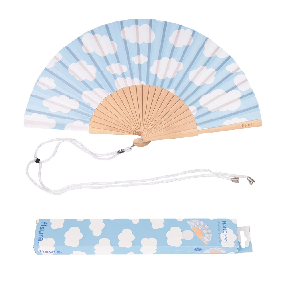 Hand Fan Clouds
