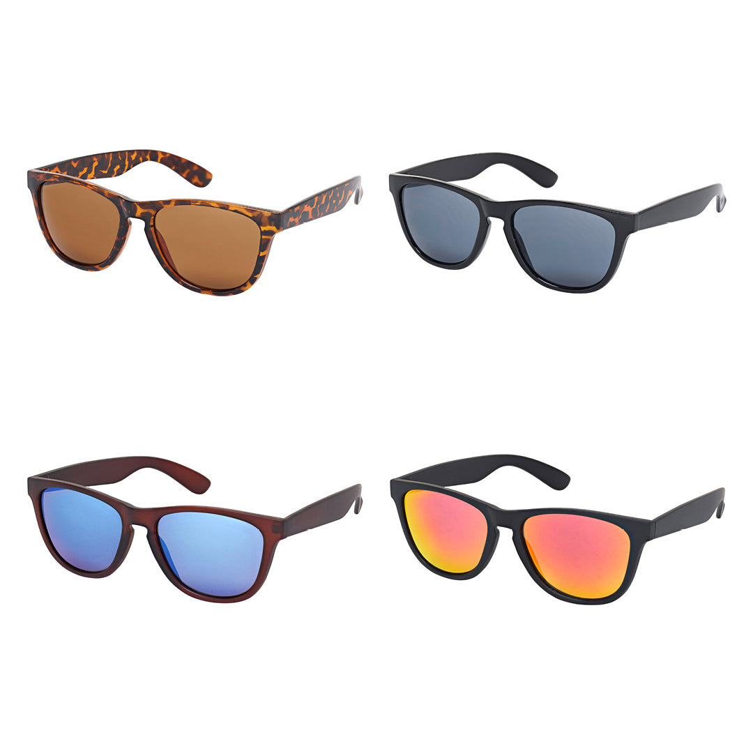 Kids Keyhole Wrap Sunglasses assorted colors 8-pack