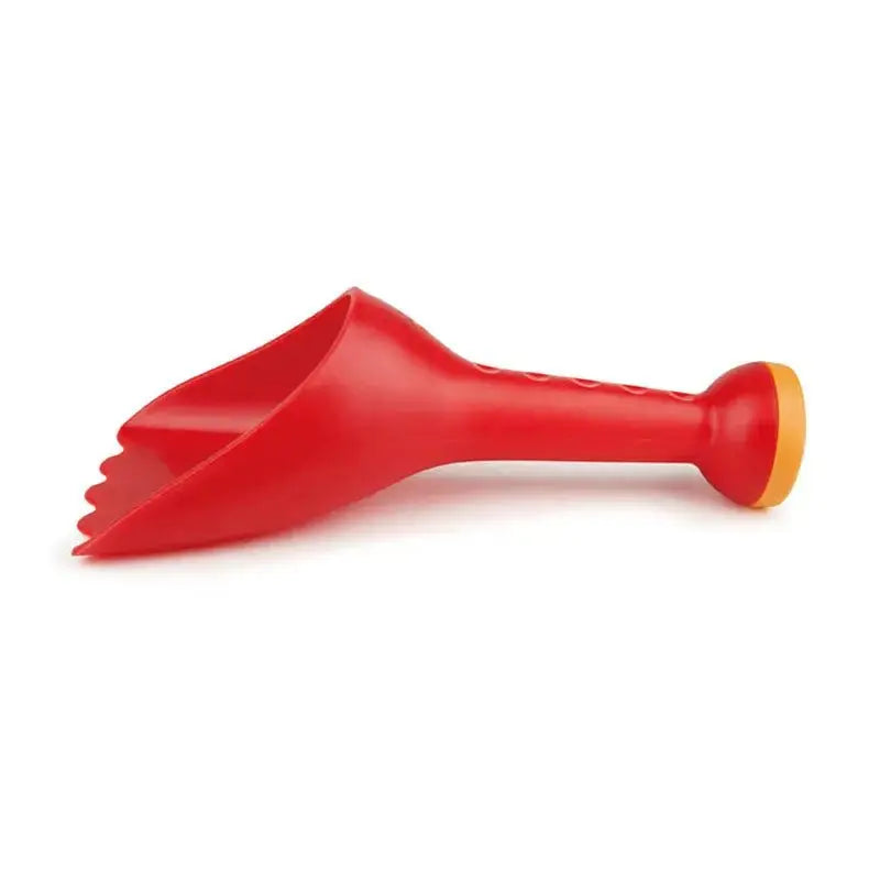 Rain Shovel Blue in use