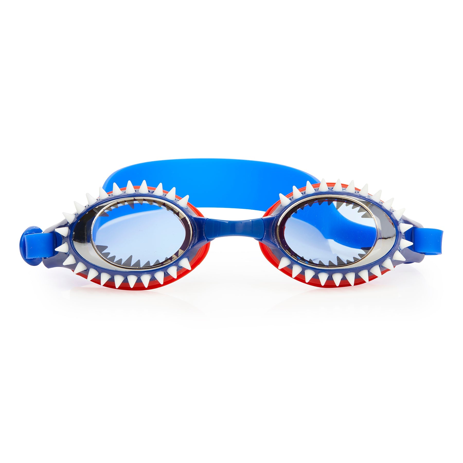 Fish-N-Chips Tiger Shark Navy swim goggles