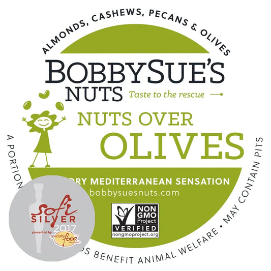 Bobbysue's Nuts Nuts Over Olives Snack Pack