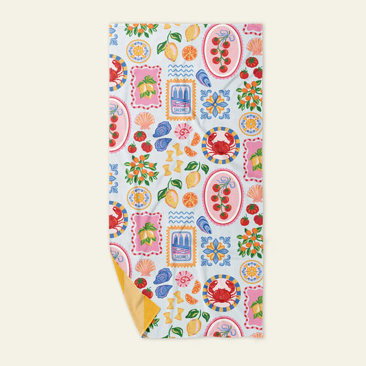 XL Quick-Dry Beach Towel - Ciao Bella