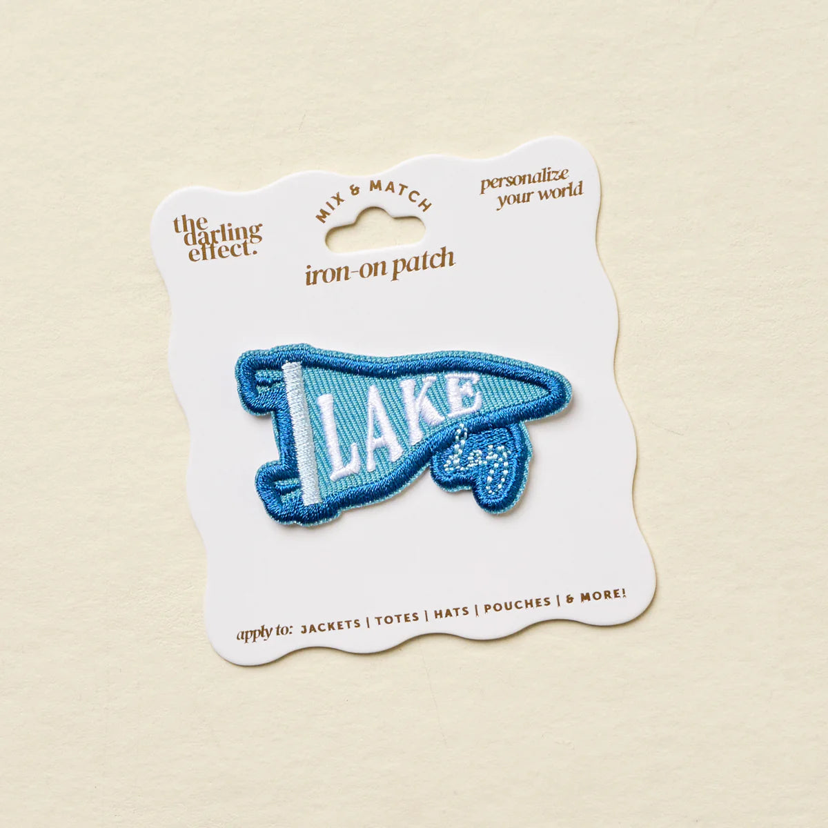 Mix & Match Iron-On Patch-Lake Day