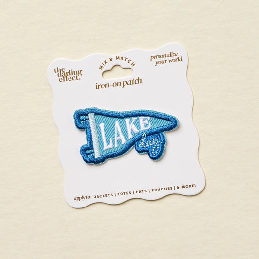 Mix & Match Iron-On Patch-Lake Day