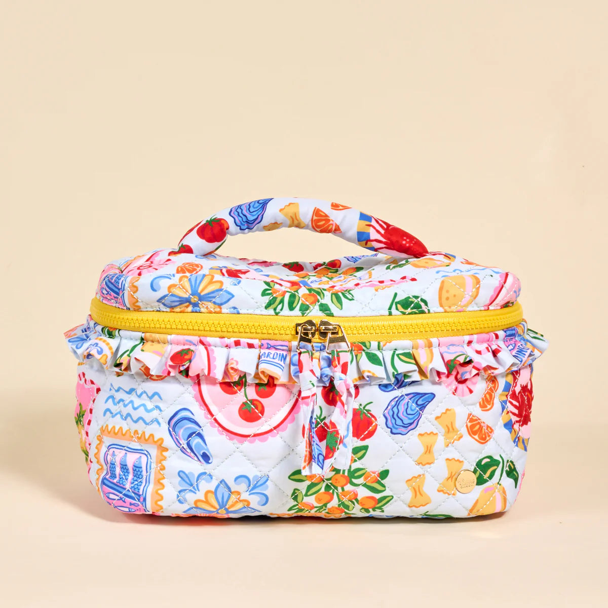 Glam & Go Quilted Cosmetic Bag-Ciao Bella
