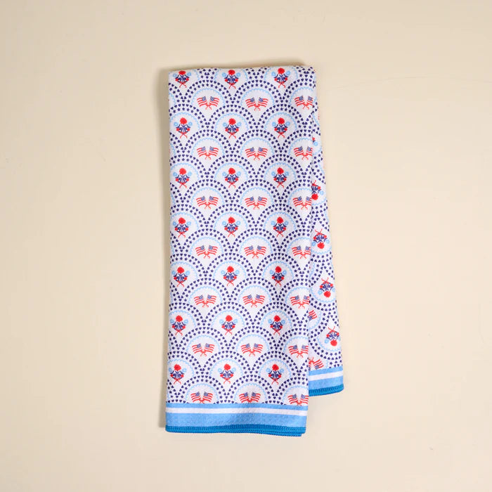 Waffle Tea Towel-All-American Darling