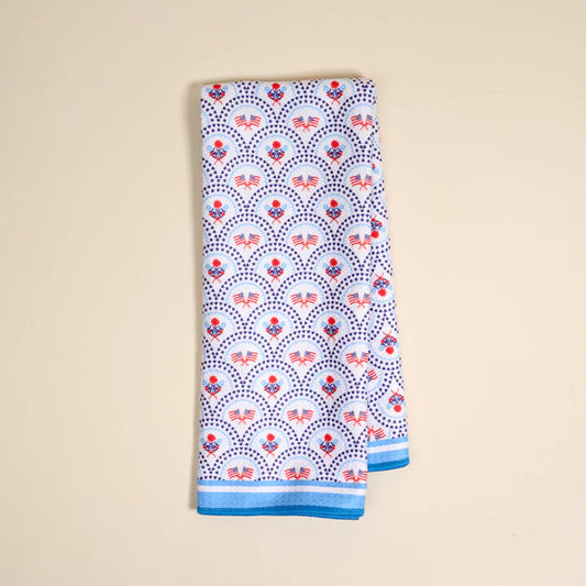 Waffle Tea Towel-All-American Darling