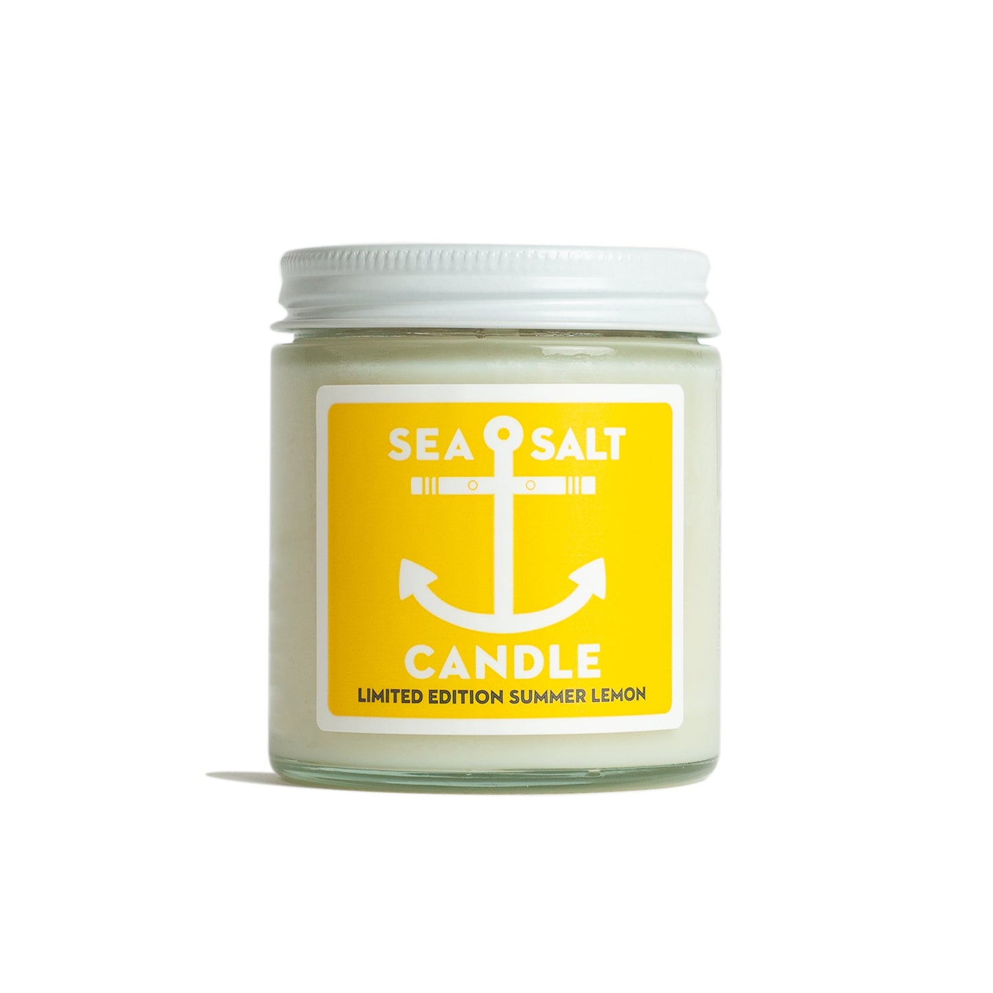 Sea Salt Summer Lemon 4 oz Candle