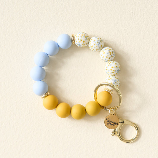 Hands-Free Keychain Wristlet in Country Cottage by The Darling Effect
