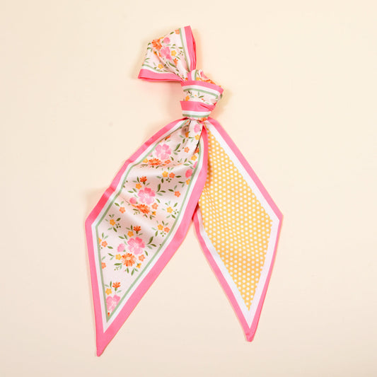 Twirl & Tie Scarf Accessory-Endless Daydream Cream