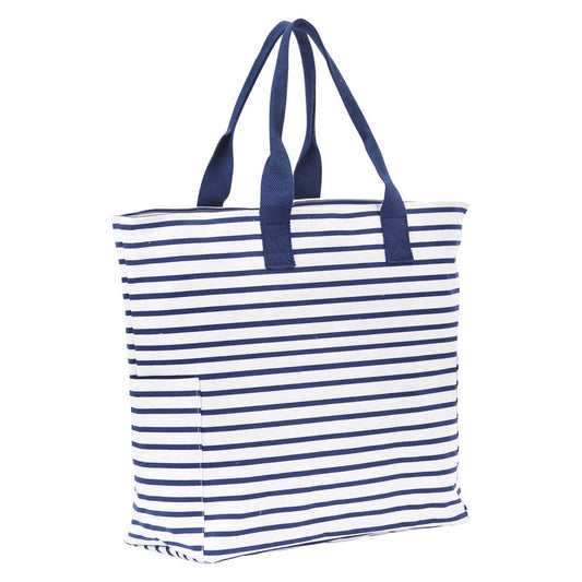 Bateau Stripe Navy Reusable Itsy Bitsy Gift Bag